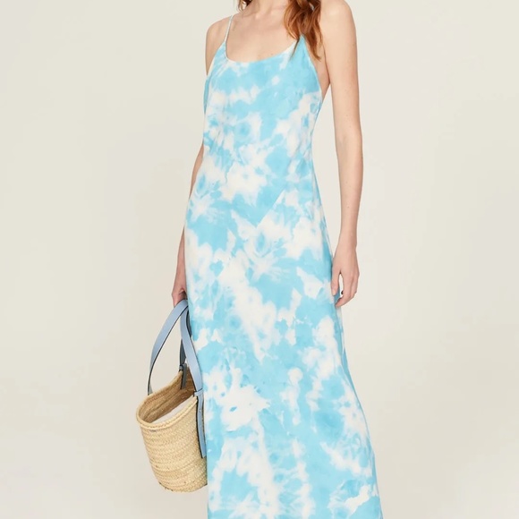 Thakoon Dresses & Skirts - EUC Thakoon Rent the Runway Blue tie dye slip dress sz 6 $315